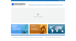 Desktop Screenshot of lokmanoglu.com